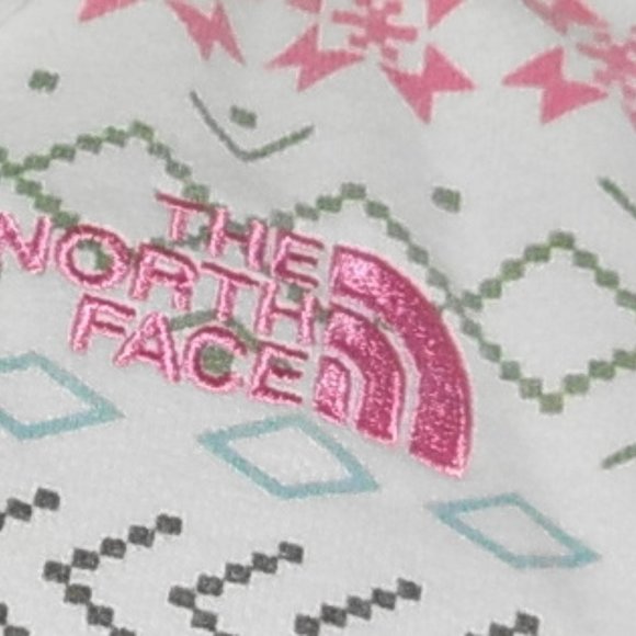 HAD IT TOO LONG GOTTA GO The North Face hoodie white print sz L 11 13 - Picture 2 of 3